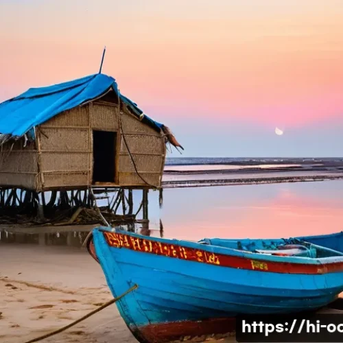 수산자원 관리와 지속 가능성 - **Prompt 1: The Resilient Fisherman and the Changing Ocean**
    "A weathered, wise Indian fisherman...